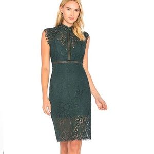 Bardot Paris lace body on dress size 10